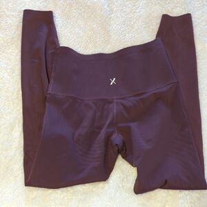 Purple High-Waisted Leggings